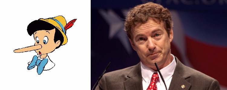 Why Rand Paul is Pinocchio